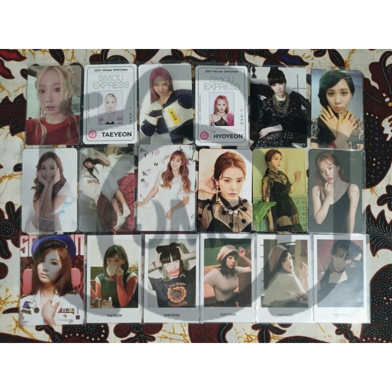 Photocard OHGG SNSD Girls Generation PC Taeyeon Yoona Jessica Seohyun Sunny Tiffany Hyoyeon Yuri Soo