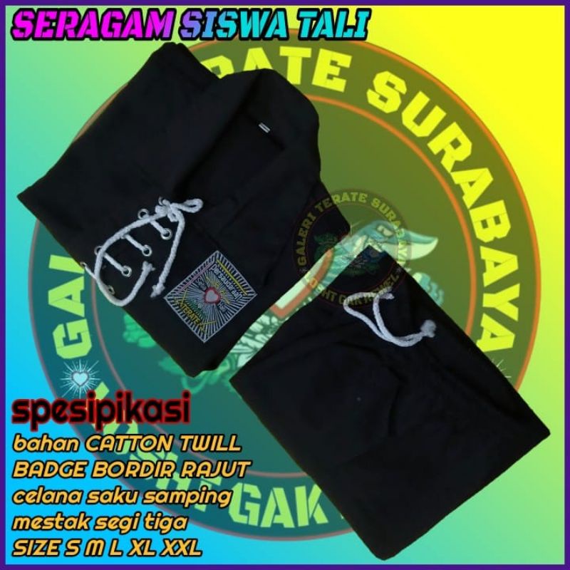 SETELAN BAJU SERAGAM SISWA PSHT-SERAGAM SISWA LATIHAN PSHT
