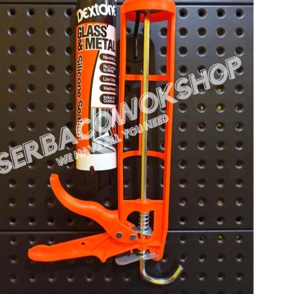 

Dextone Paket Tembakan Tulang Fiber + Lem Sealant Perekat Multi Guna - Black Hitam