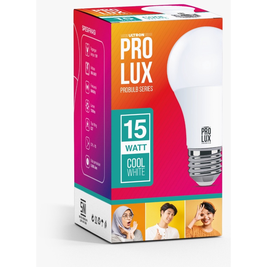 LAMPU LED PROBULB SERIES 15 WATT BOHLAM LED 15w LAMPU LED PROLUX 15w