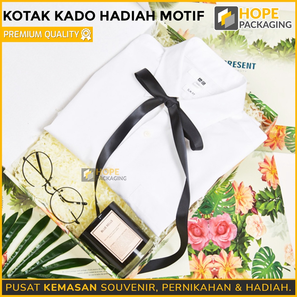 Kotak Kado Hadiah Marble / Dus Hadiah Motif / Kardus Hampers / Box Baju