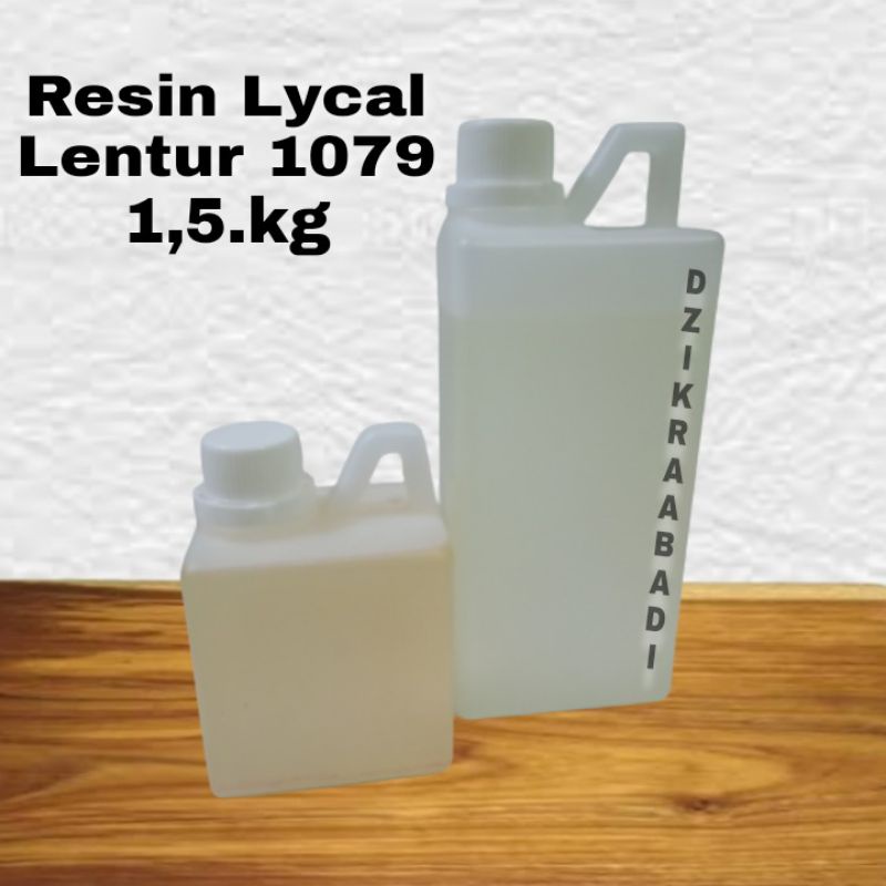 Resin Lycal Lical Lentur Bening ( 1079 ) 1,5 kg
