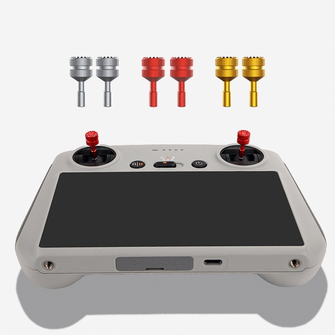 1 Pasang Joystick Controller Mini 3 PRO DJI RC Rocker Works Bahan Aluminum Alloy