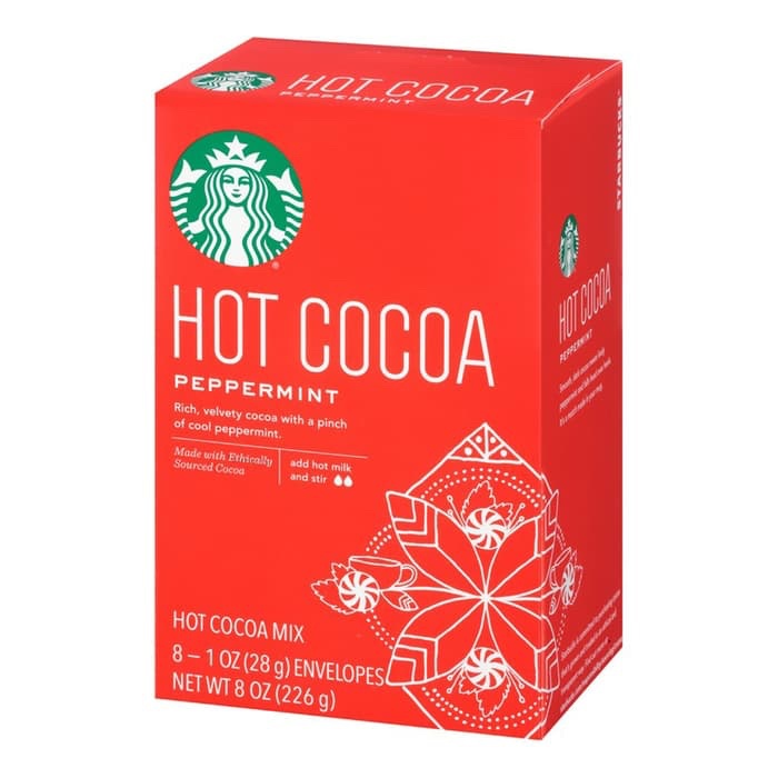 

STARBUCKS HOT COCOA PEPPERMINT KARDUS