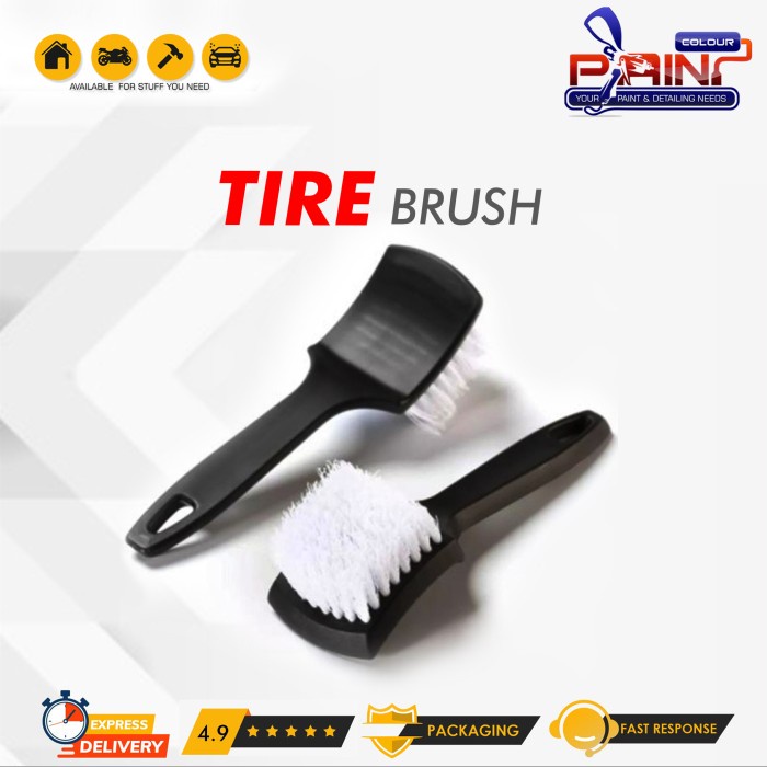 Tire Brush / Sikat Ban, Sikat Detailing Pembersih Roda Ban Mobil Motor