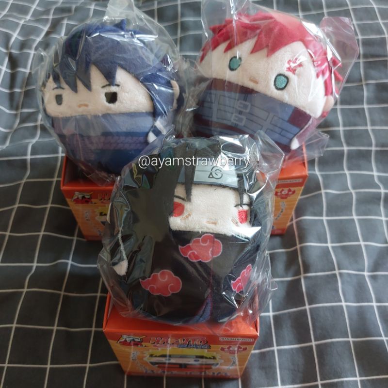 READY Naruto Shippuden Boneka Fuwakororin Sasuke Gaara Itachi