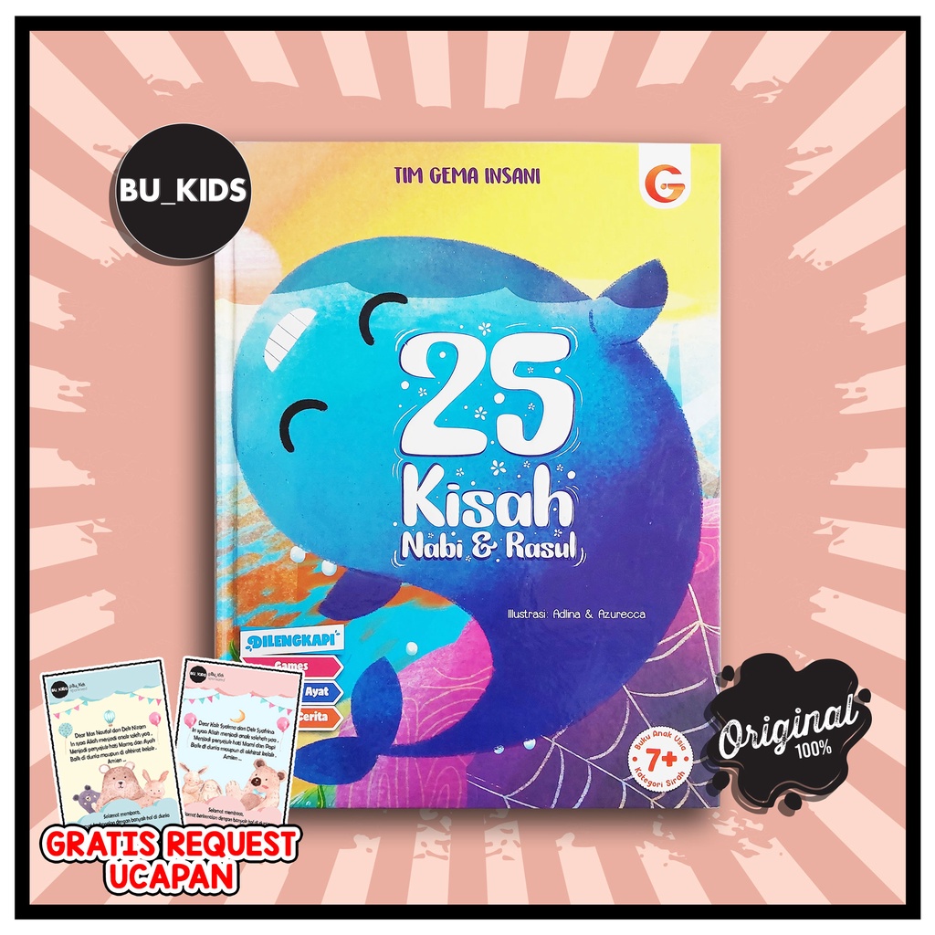 Buku Kisah Nabi dan Rasul - 25 Kisah Nabi dan Rasul Untuk Anak