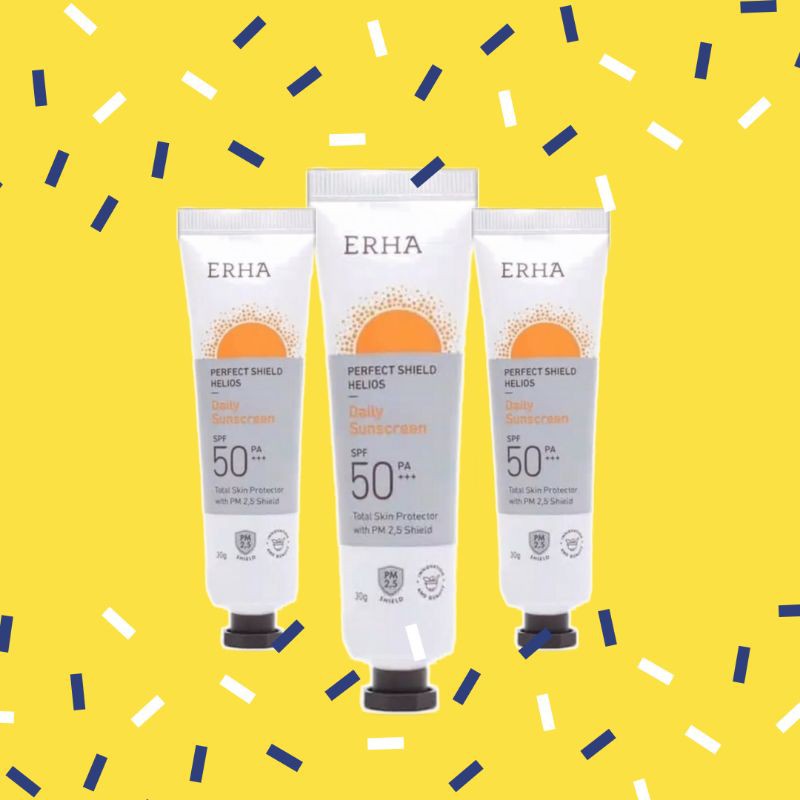 ERHA Sunscreen Sunblock PERFECT SHIELD HELIOS SPF 50/PA+++ ~ original 100%