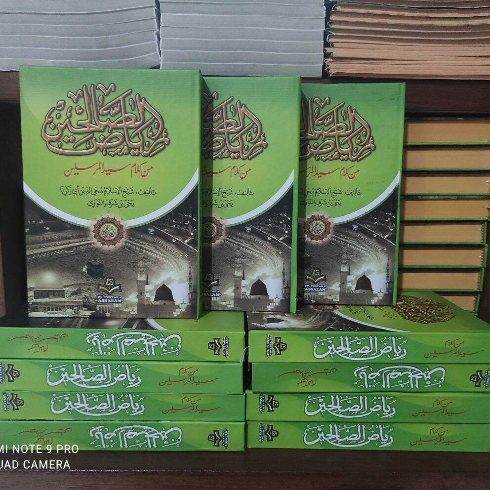 Buku Riyadhus Shalihin Kitab kuning Bahasa Arab