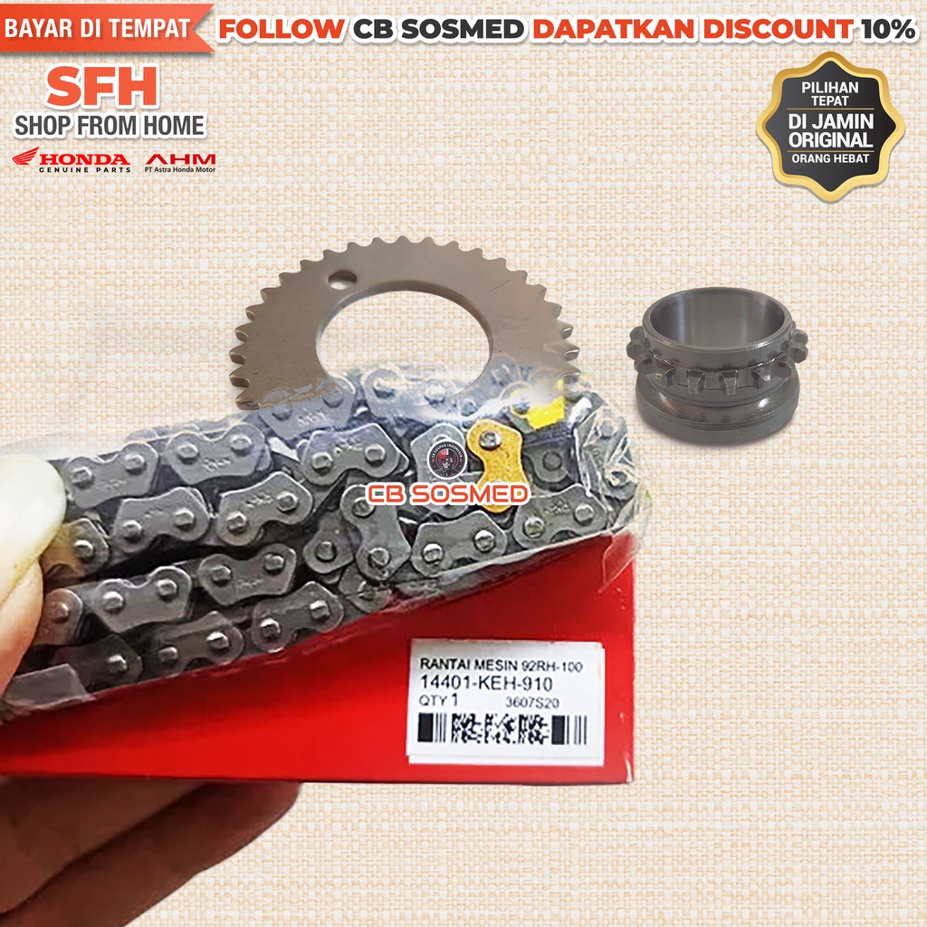 Rantai Keteng GL Pro Neotech Rantai Kamrat GL Pro GL160 Rantai Kamprat GL Max Neotech Original Honda