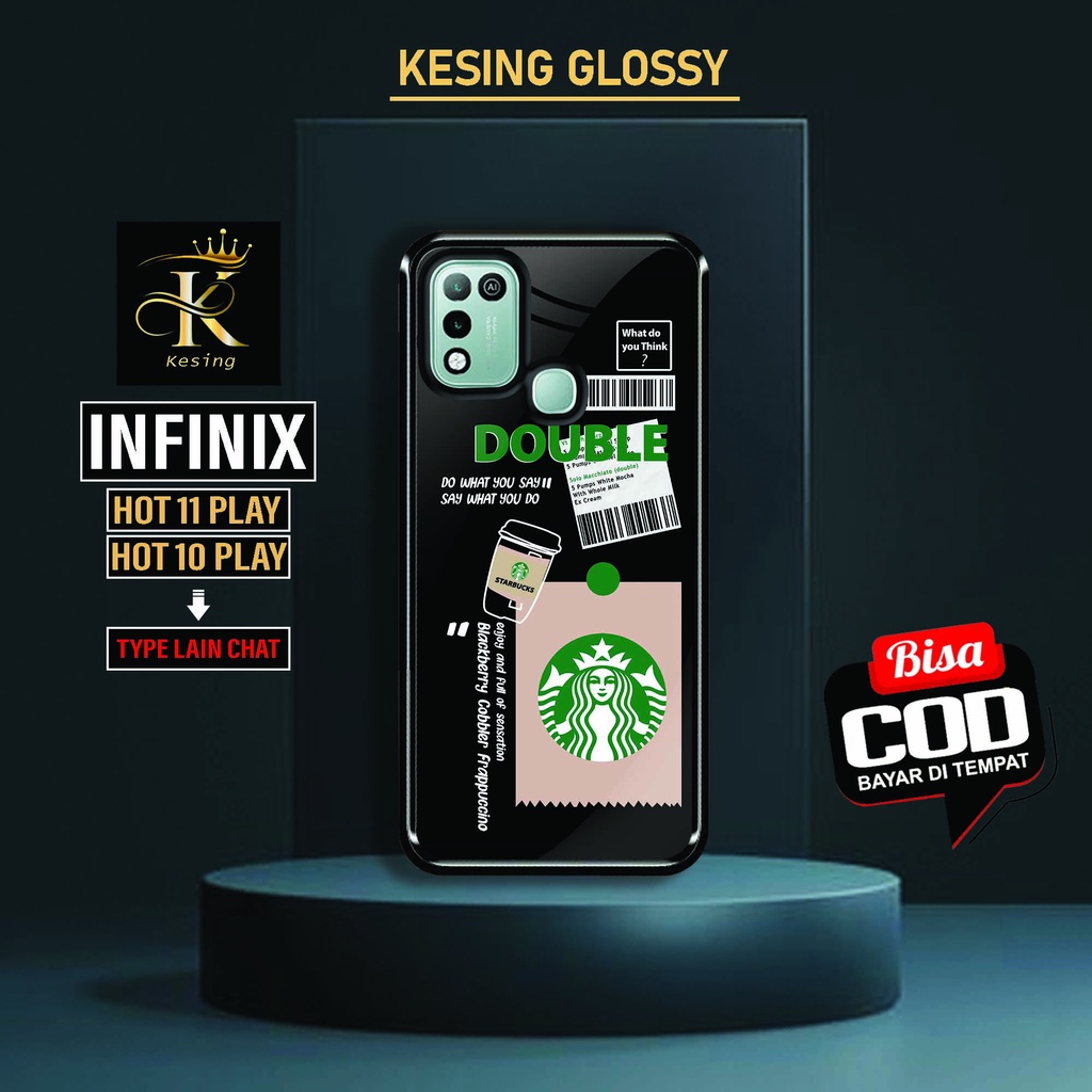 Case Infinix Hot 10 Play / Hot 11 Play Terbaru - Case Glossy Infinix Hot 10 Play - Softcase Infinix 
