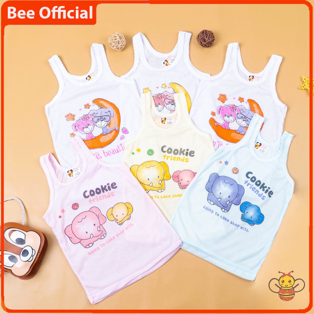 BEE - Kaos Dalam Anak PREMIUM / Singlet Anak Sablon Unisex