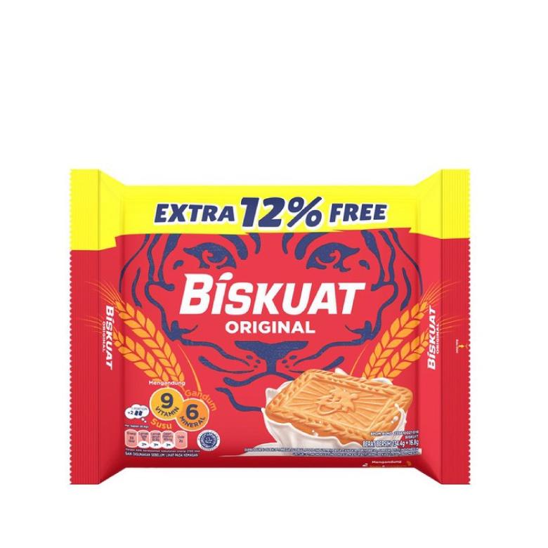 

↲ Biskuat Biskuit Original Regular 134.4g Untuk Jajanan Anak Sekolah ノ