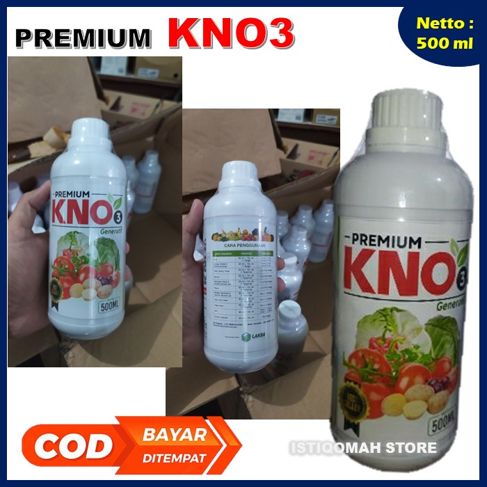 PUPUK PELEBAT PADI MURAH Premium KNO3 Generatif 500ML - Pupuk Ampuh Melebatkan Padi dan Berbobot - Pupuk Padi Agar Lebih Berat dan Banyak Hasilnya - Pupuk Pengoptimal Padi Lebih Besar dan Berat Paling AMPUH