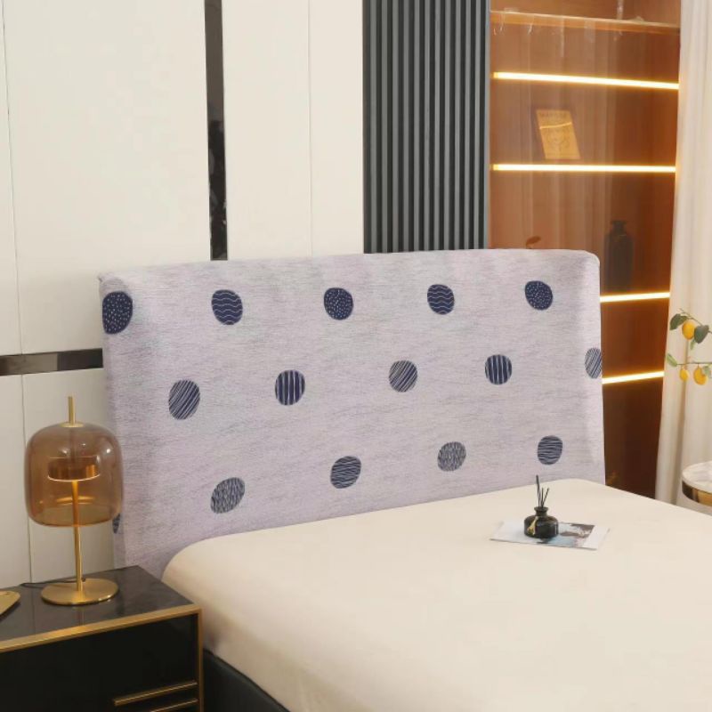 Sarung SANDARAN tempat tidur import elastis/Cover DIVAN HEADBORD stretch