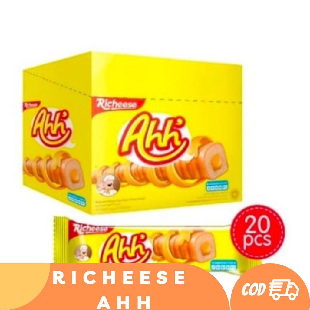 

(COD) RICHEESE AHH 5.5 GR (1 KOTAK ISI 20 PCS)