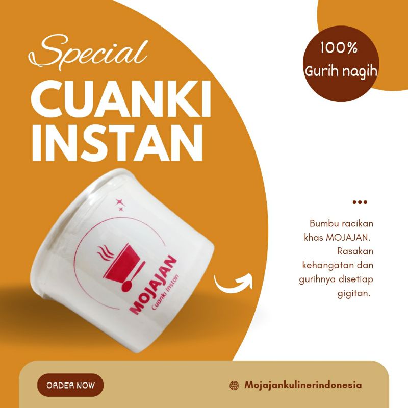 

JAJANAN CUANKI INSTAN CUP KHAS SUKABUMI GURIH MURAH LANGSUNG DARI TANGAN PERTAMA