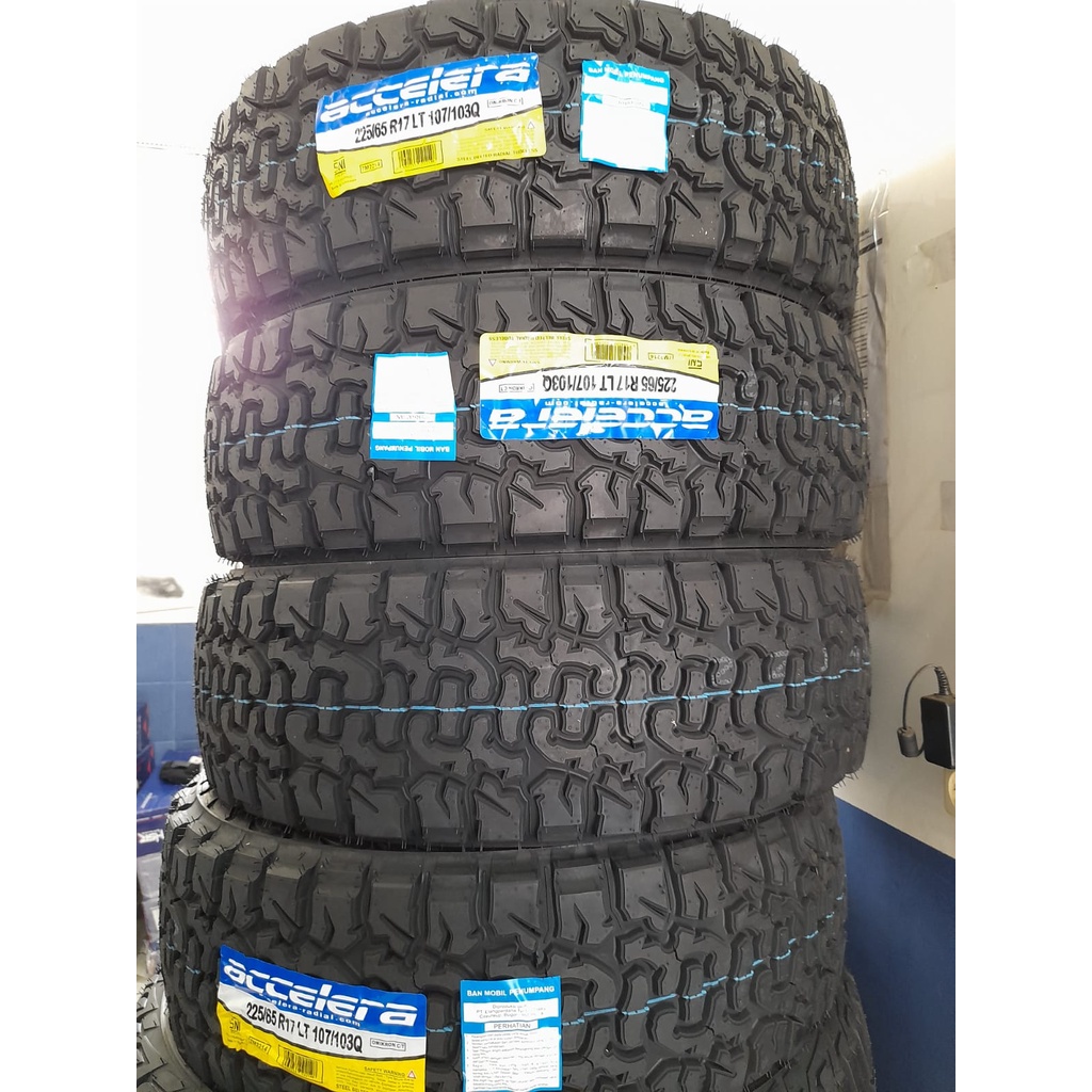 BAN MOBIL OFFROAD MERK ACCELERA OMIKRON C/T UKURAN 225 65 RING 17