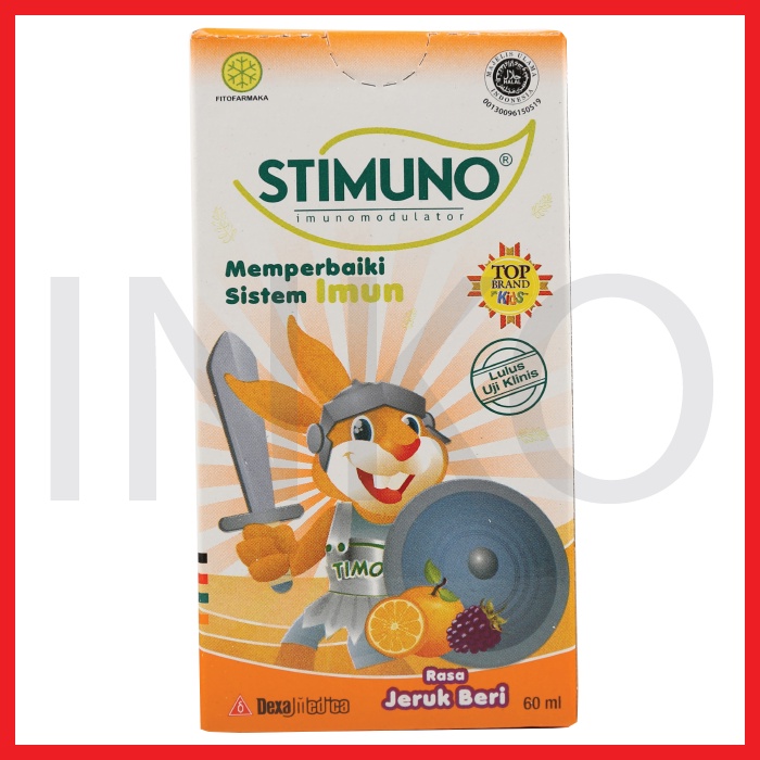 

STIMUNO MEMPERBAIKI SISTEM IMUN RASA JERUK BERI 60ML