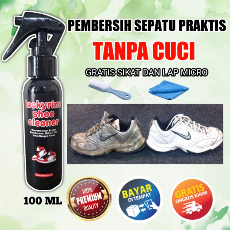 Jual Pembersih Sepatu Tanpa Cuci Gratis Sikat Dan Lap Khusus Shopee