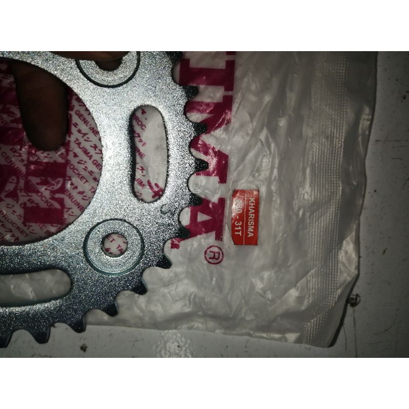 Gir gear belakang karisma supra x 125 32 420 tajima