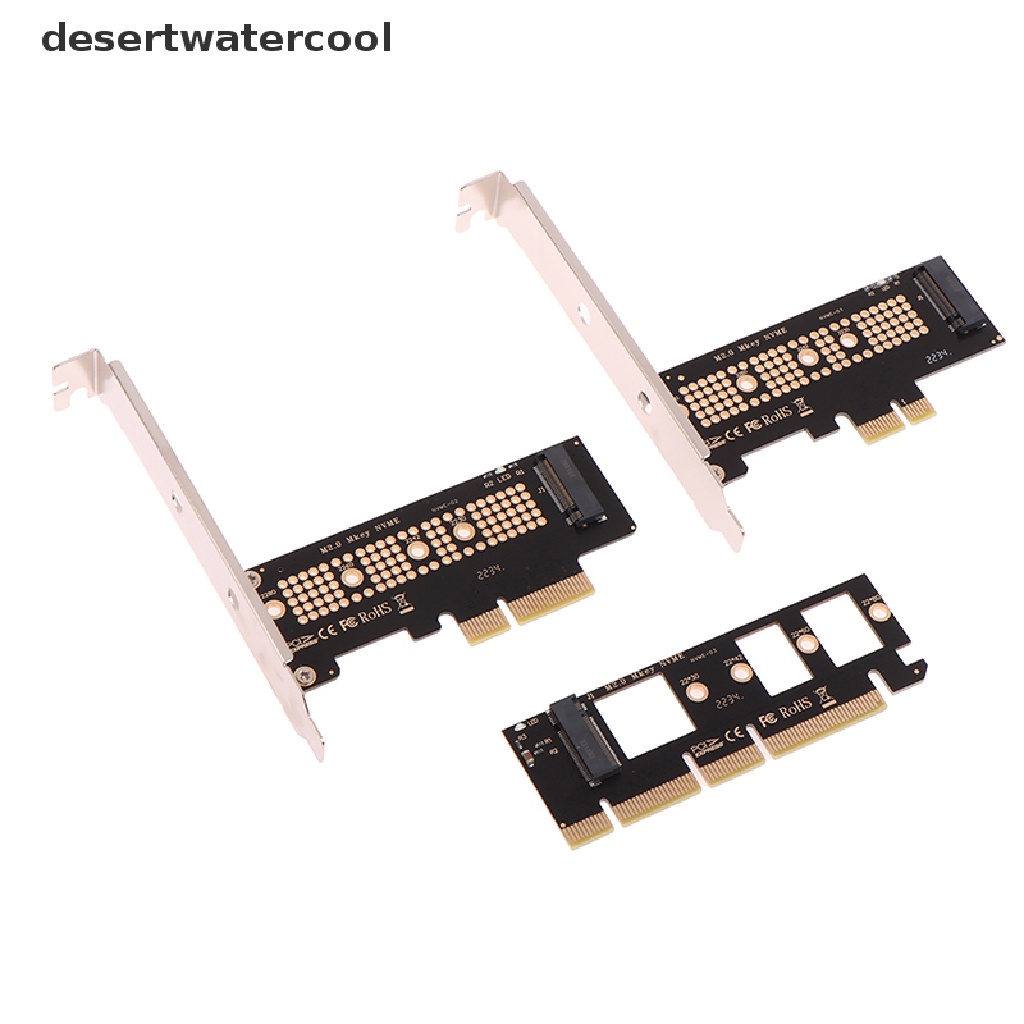 Deid 1 Set Adapter Card M.2 NVMe SSD Ke PCIE 3.0 X16 / X8 / X4 / X1 Untuk Komputer Desktop