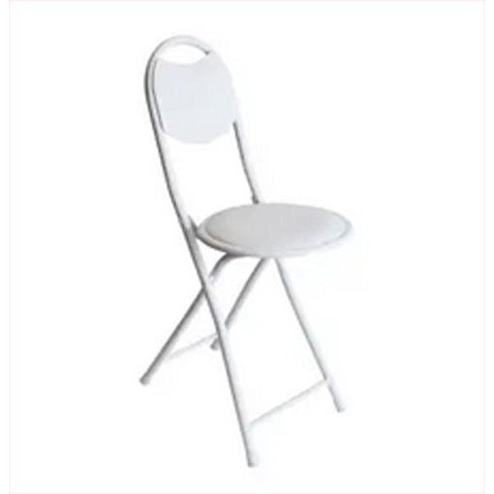 Kursi Lipat Bangku Sholat / Folding Chair / Kursi traveling - PUTIH stock ready