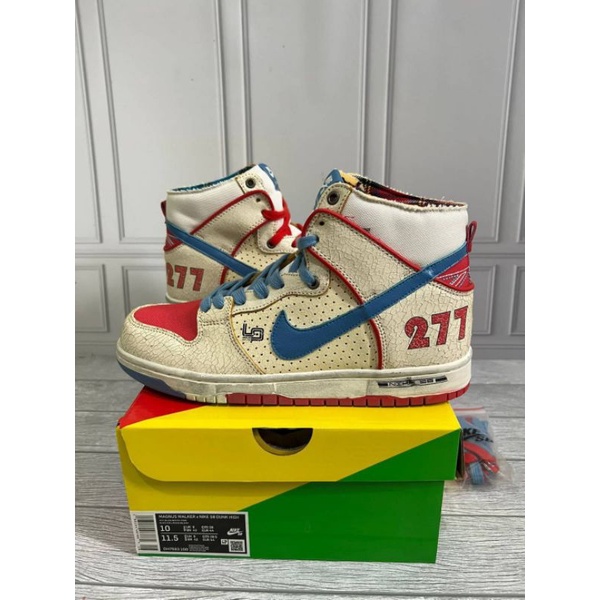 Sneaker nke sb dunk high ishod wair x magnus walker