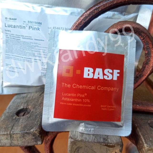 Lucantin Pink 10% Original 100% BASF Germany Astaxanthin Carophyl