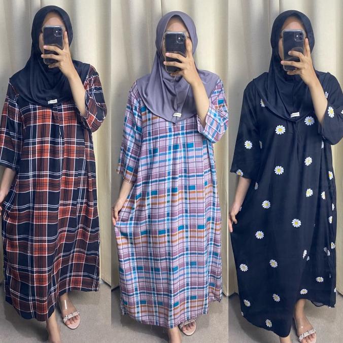 BISA COD DASTER GAMIS LENGAN PANJANG 3/4 /DASTER KEKINIAN/DASTER JUMBO/DASTER BUSUI/DASTER KIMONO/DA