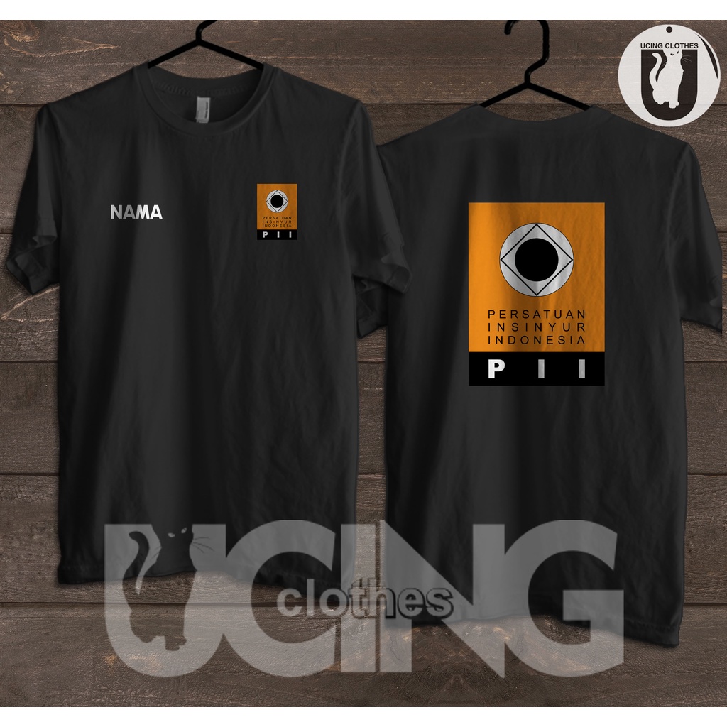 Kaos Baju PII Persatuan Insinyur Indonesia Gratis Nama Kaos Distro