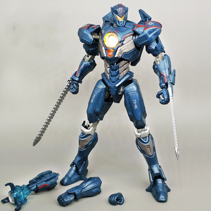 Pacific Rim 2 Action Figure Gipsy Danger Mecha Bahan Pvc Untuk Koleksi