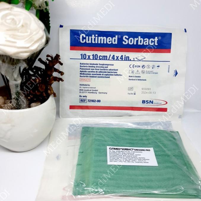 Cutimed Sorbact pad uk 10 cm x 10 cm ( per lembar )