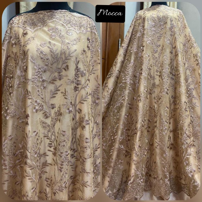 BAHAN Tile Korea Elie Saab./ Kebaya./ Tile akar mutiara