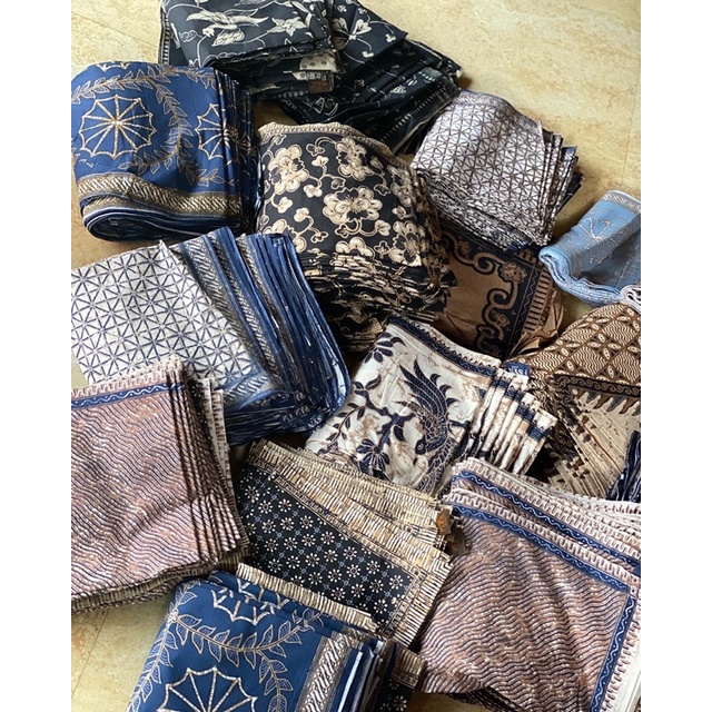 Udeng Lembaran Batik Semi tulis