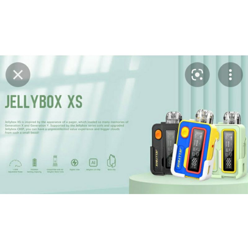 Botol Parfum Jely xs box Original