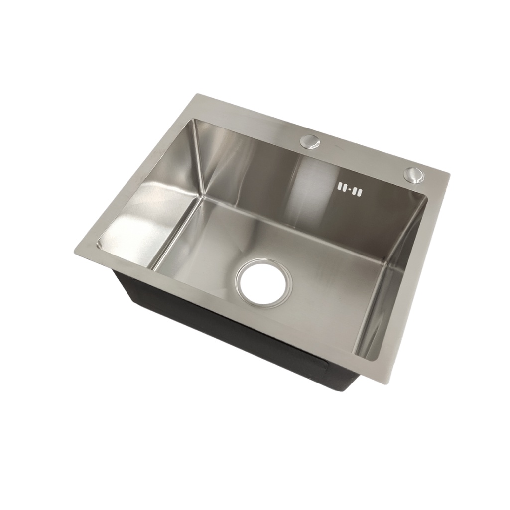 Bak Cuci Piring Stainless 52Cm x 43Cm + Afur + Selang (G7207)