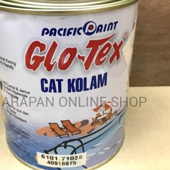 CAT KOLAM GLOTEX 1 KG KOLAM RENANG / KOLAM IKAN / BAK AIR
