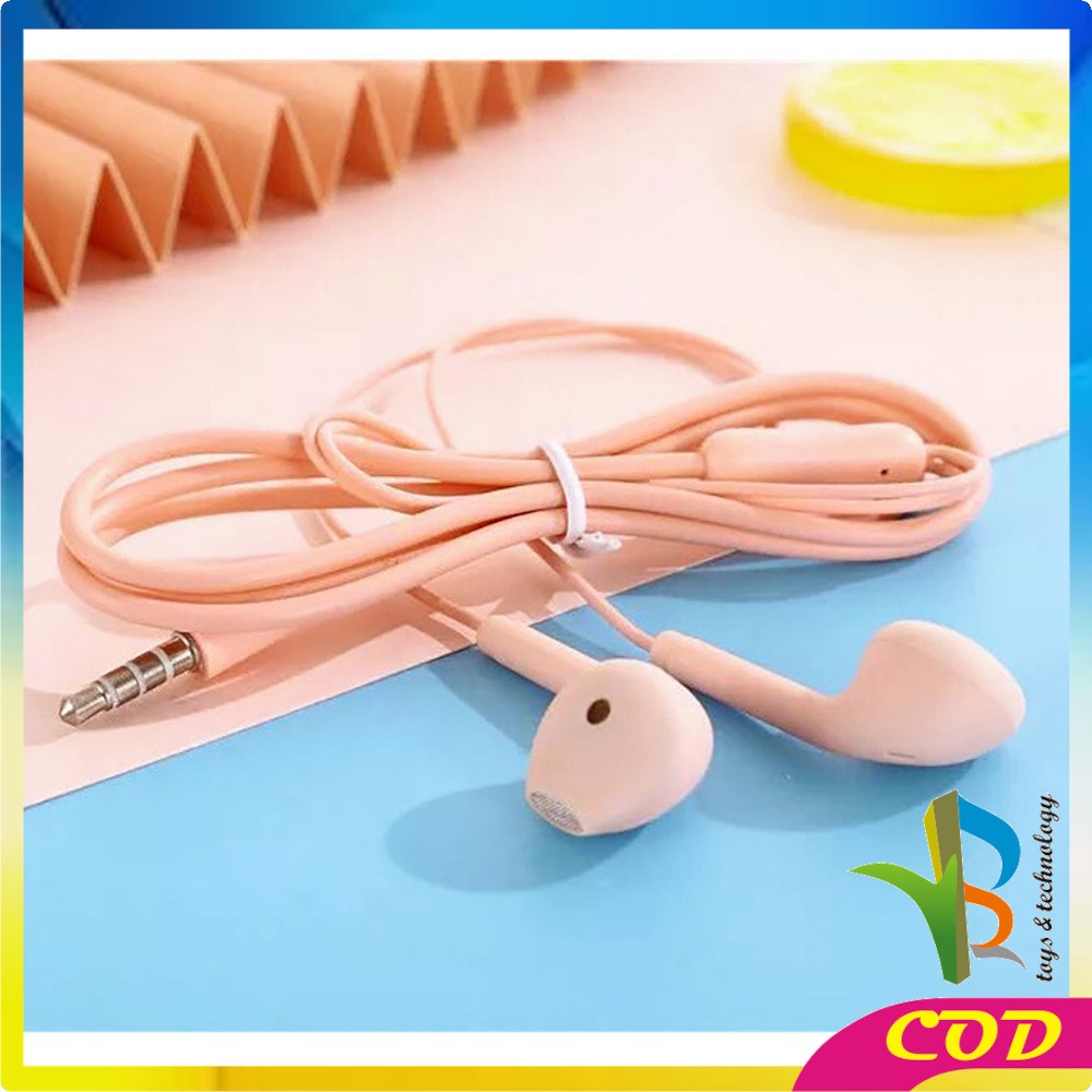 RB-C394 Headset Macaron Matte Color U19 Hifi / Handsfree Mate Colorfull Earphone Hifi Extra Bass / Hansfree Stereo U19 Warna Warni