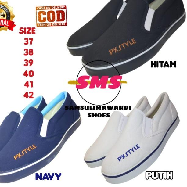 SEPATU PX STYLE ORIGINAL 179 SLIP ON ORIGINAL