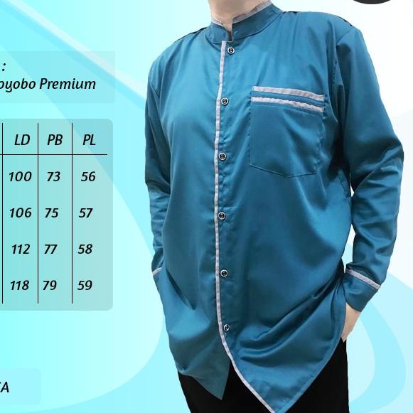 koko lengan panjang/koko pria/baju muslim pria/koko hadroh/koko lc - maroon, M