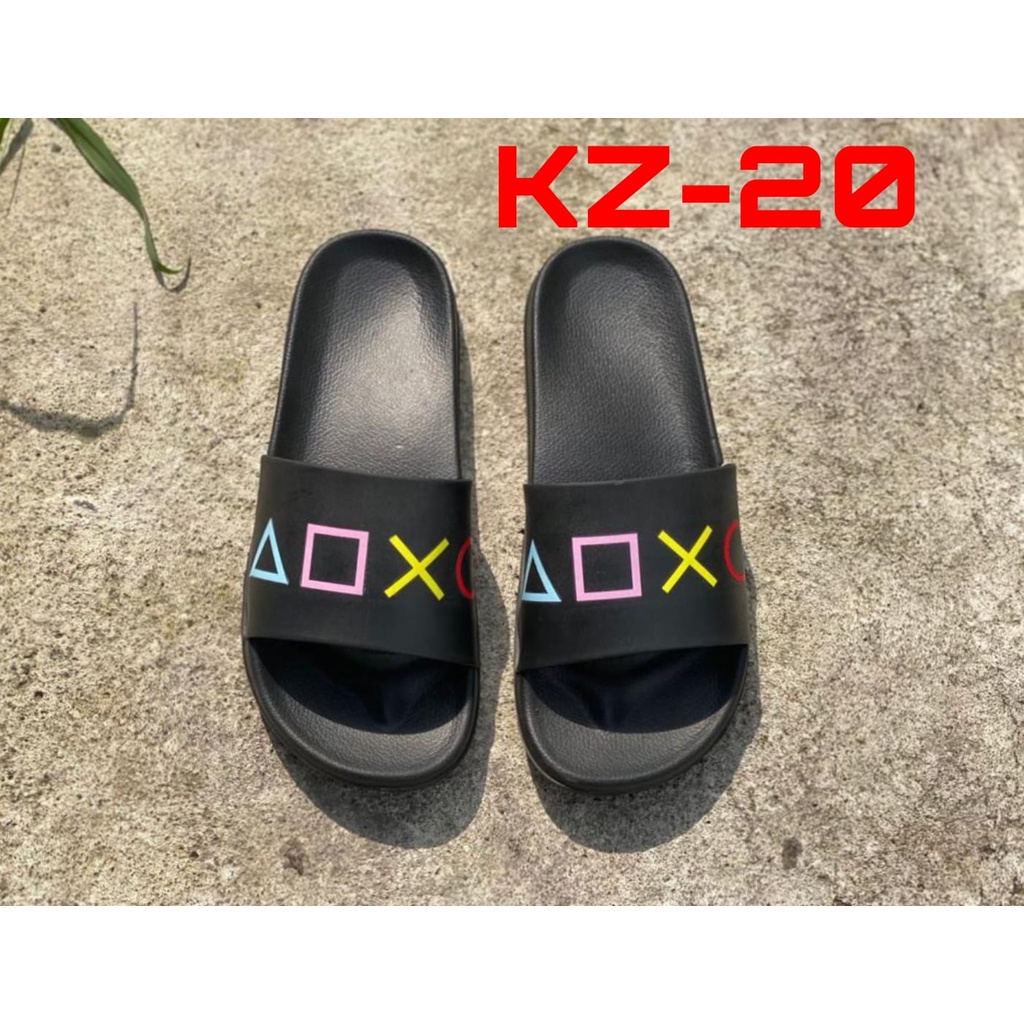 sandal selop Adinova bahan karet Design Simple ( KZ17-KZ22 )