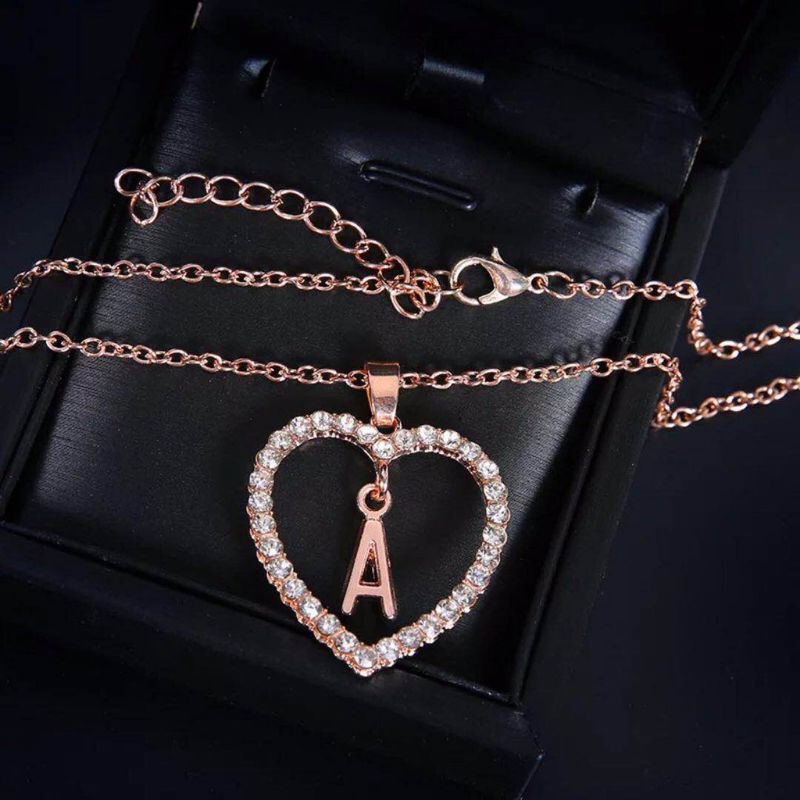 Kalung titanium huruf kalung love kalung import kalung wanita klung korea
