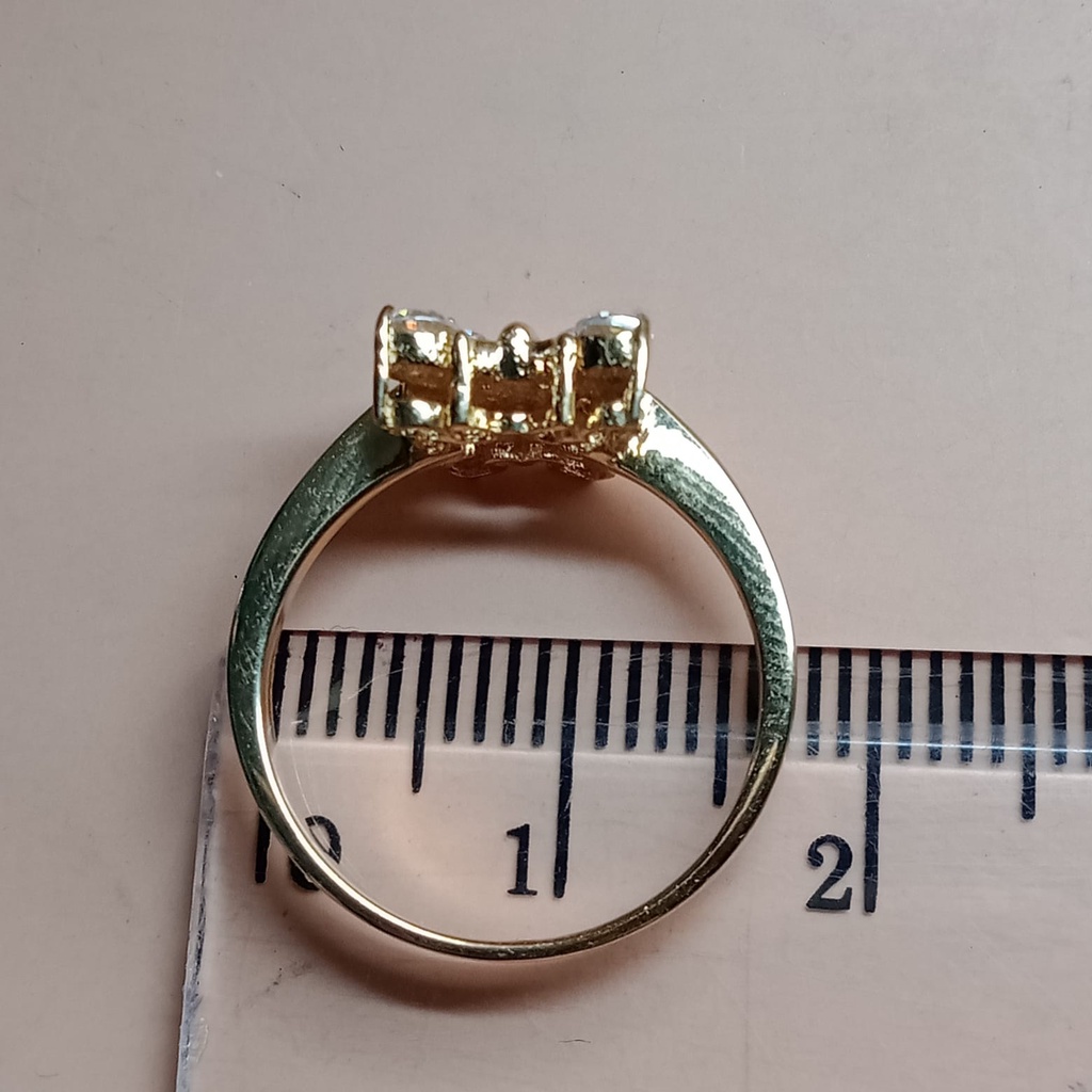 Cincin emas 17K - 2.5 gr kadar 750 - 3915