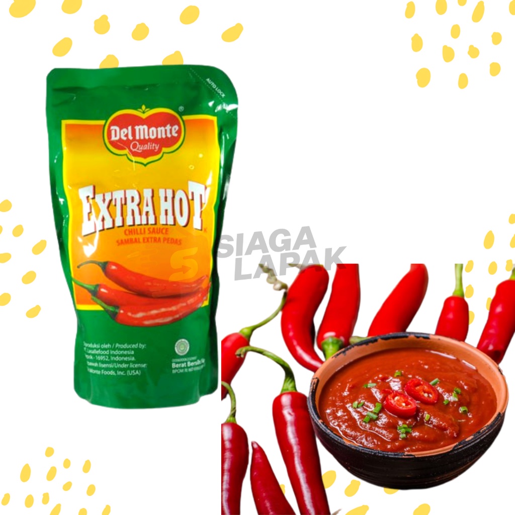 Del Monte Saus Tomat - Sambal Pouch 1kg