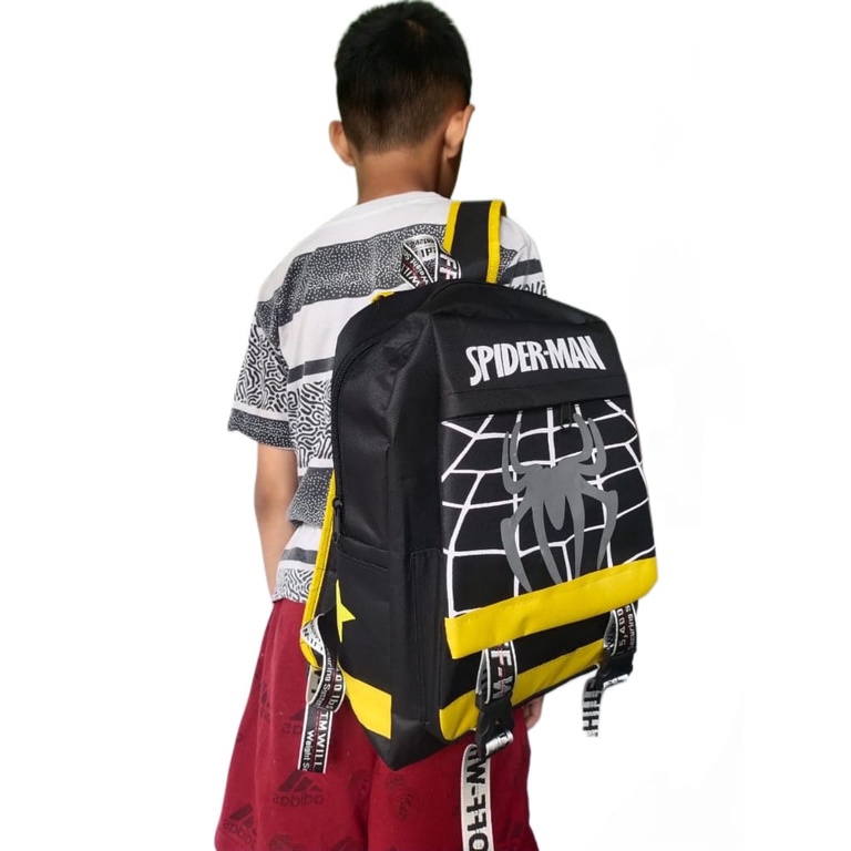 TAS RANSEL ANAK LAKI-LAKI MOTIF SPIDERMAN /  TAS RANSEL ANAK / TAS RANSEL MURAH