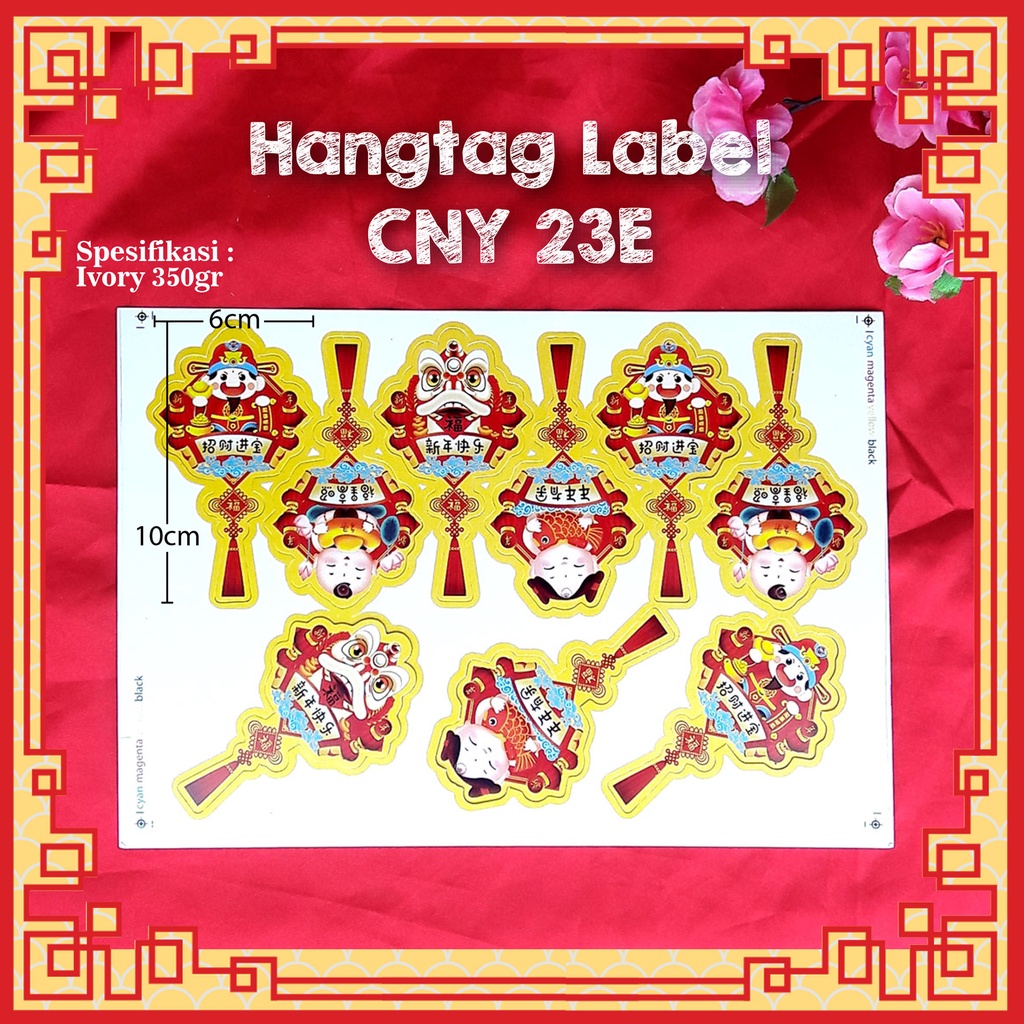 

Hangtag Label CNY 23 E ( 1 Bal 50 Lembar )