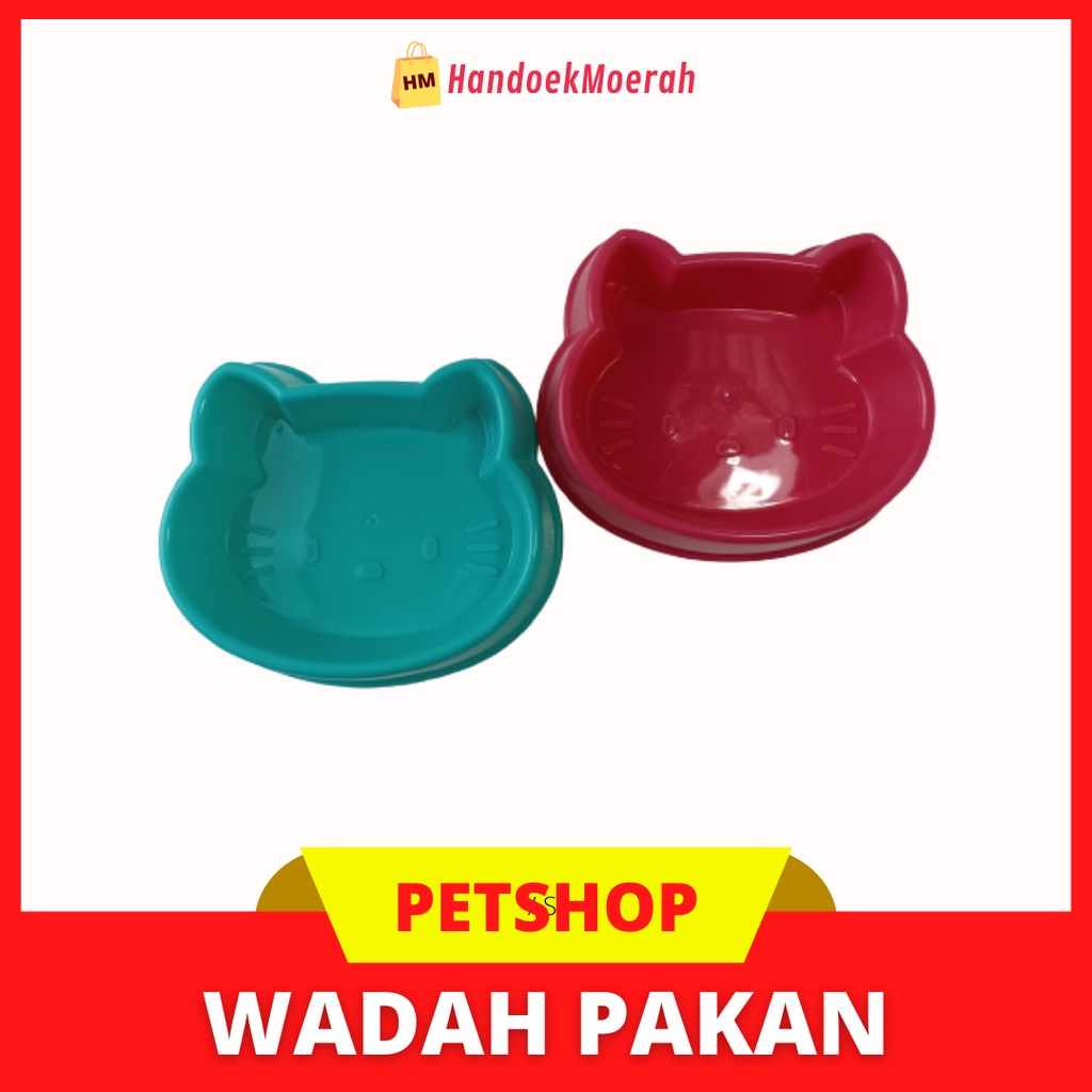 Tempat Makan Hello Kitty / Wadah Pakan / Pet Bowl Kucing &amp; Anjing Murah