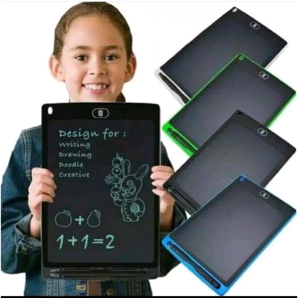 {MLTSTR} LCD Writing Tablet Papan Tulis Belajar Menulis Anak Dewasa Board DrawingTab 8.5&quot;