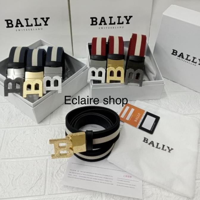 Ikat pinggang bally ban pinggang sabuk belt cowok